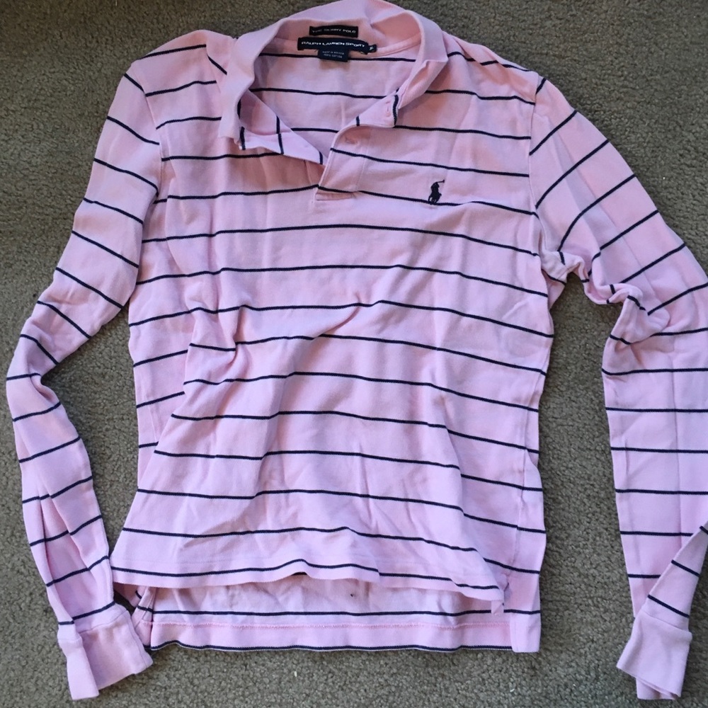 Pink Ralph Lauren polo